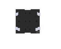 mcslpt4848a5dtr TE Connectivity Black Top Tactile Switch, SPST 50 mA Surface Mount