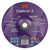 7100303979 3M 98291 Ceramic Grinding Disc, 230mm x 7mm Thick, 36+ Grade