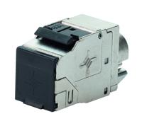 j00029a8000 Telegartner AMJ Series PIN Ethernet Connector, Keystone Mount, Cat 8.1 1 Port 1 -Way