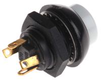 p9213129w Otto Push Button Switch, Momentary, Panel Mount, SPDT, 28V dc, IP68
