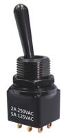 820-0523 RS PRO Toggle Switch, PCB Mount, On-On-On, DPDT, Solder Terminal