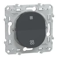 s340236 Schneider Electric Anthracite Rocker Switch Grid Module 10A, Ovalis Series
