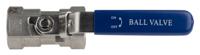 499-2802 RS PRO Stainless Steel Reduced Bore, 2 Way, Ball Valve, Threaded, BSPP 3/4in, 68bar Operating Pressure