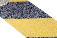 at2000 Advance Tapes Black/Yellow 18m Hazard Tape, 1mm Thickness