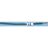07380032001 SES Sterling Slide On Cable Markers, White,