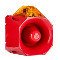 7021111ful-0032x Eaton Amber Sounder Beacon, 18 → 30 V dc, IP66, Wall Mount, 110dB at 1 Metre