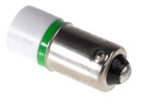 207-680 RS PRO Green LED Indicator Lamp, 130V ac, BA9s Base, 10mm Diameter, 570mcd