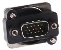 ehhd15mf Switchcraft D Sub Adapter Male 15 Way D-Sub to Female 15 Way D-Sub