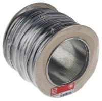 265-3022 RS PRO Black 1mm² Hook Up Wire, 32/0.2 mm, 100m, Silicone Rubber Insulation
