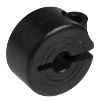 mcl-4-f Ruland Shaft Collar, One Piece, Clamp Screw, Bore 4mm, OD 16mm, W 9mm, Carbon Steel