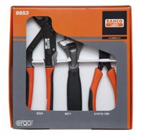 9853 Bahco 3-Piece Plier Set, 300 mm Overall