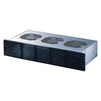 10713-518 nVent SCHROFF 3 Fan Surface Fan Tray, 2U