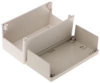 a9031065 OKW Flat-Pack Case H Series White ABS Enclosure, IP40, Grey Lid, 150 x 80 x 80mm