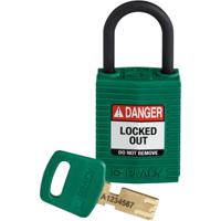 150182 Brady LOTO-100 Key Weatherproof Nylon, Plastic Padlock, 4.72mm Shackle, 32.00mm Body