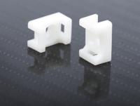 666-717 RS PRO White Cable Tie Mount 10 mm x 15mm, 5mm Max. Cable Tie Width