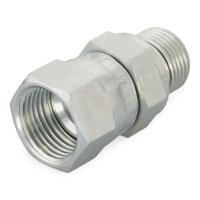 6f642edmxs Parker Straight Female 37° JIC Flare Swivel to Male BSPP, 6F642EDMXS