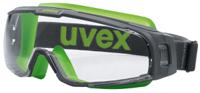 9308245 uvex u-sonic, Scratch Resistant Anti-Mist Safety Goggles with Clear Lenses