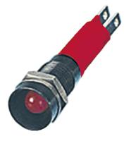 190512z3 CML Innovative Technologies Red Panel Mount Indicator, 12V, 8mm Mounting Hole Size