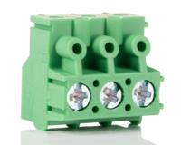 1934874 Phoenix Contact, 5mm Pitch, PT 1.5/ 3-PVH-5.0, 3 Way, , Pluggable Terminal Block, Plug, Cable Mount, Screw Termination,