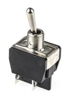 y12cp APEM Toggle Switch, Panel Mount, On-Off, DPST, Tab Terminal
