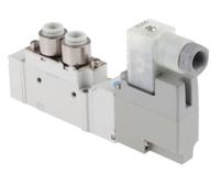sy5120-4dz-c6f-q SMC 5/2 Pneumatic Solenoid Valve - Solenoid/Pilot SY5000 Series 230V ac