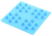 sn-50 Taica 100mm Anti-Vibration Pad SN-50 50kg Silicone +200°C -40°C 100 x 100 x 7mm 7mm