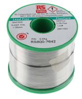 800-7642 RS PRO Wire, 1.01mm Lead Free Solder, 217°C Melting Point