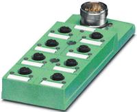 1692459 Phoenix Contact SACB Series Sensor Box, M12, 5 way, 8 port