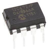 pic12c672-04ip Microchip, 8 bit PIC, PIC12C6XX Microcontroller, 48 MHz, 3.5kB EPROM, 8-Pin PDIP