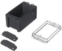 96023134-b-140809-pc-v0-g-7024 Bopla Bocube Series Graphite Grey Polycarbonate V0 Enclosure, IP66, IP68, IK07, Transparent Lid, 151 x 80 x 90mm