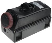 5041686 Scame IP66 Red Surface Mount 3P + E Power Connector Socket ATEX, IECEx, Rated At 16A, 380 → 415 V