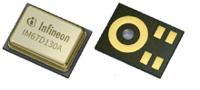 im67d130axtsa2 Infineon 5 Pin Microphone, Omni-Directional, Surface Mount, Digital (PDM) Output, PG-LLGA-5-4, 1.62-3.6V