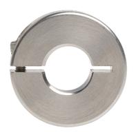 encl30-12mm-ss Ruland Shaft Collar, One Piece, Clamp Screw, Bore 12mm, OD 30mm, W 8mm, Stainless Steel