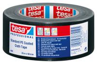 04688-00042-01 Tesa Tesa 4688 04688-00042 Cloth Tape, 25 x 50, Black, PE Coated Finish