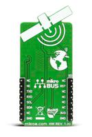 mikroe-2045 MikroElektronika GNSS4 Click SAM-M8Q GLONASS (GNSS), GPS mikroBus Click Board for Asset Tracking for Navigation Devices