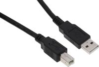 usb2hab30ac StarTech.com USB 2.0, Male USB A to Male USB B, 480Mbps, 9m