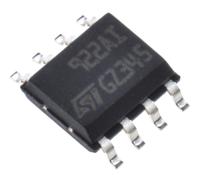 ts922aidt TS922AIDT STMicroelectronics, Operational Amplifier, 4 MHz, 8-Pin 12 V SOIC