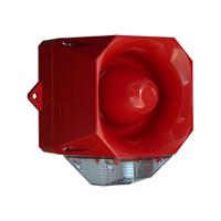 7052113full-0120 Eaton Series Clear Sounder Beacon, 9 → 60 V dc, IP66, Wall Mount, 110dB at 1 Metre