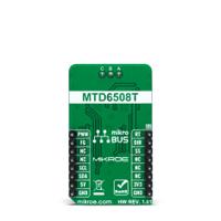 mikroe-4995 MikroElektronika Brushless 22 Click 3-Phase Motor Drive for MTD6508 for mikroBUS Socket