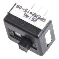 25146nah APEM PCB Slide Switch DPDT Latching 1 A @ 30 V dc Slide