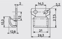 40075-zi Savigny Steel Lockable,Spring Loaded Toggle Latch