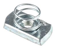 p-4007-m8 Unistrut Channel Nut, M8, Nut Base Dimensions 21 x 41mm, Steel, 0.03kg