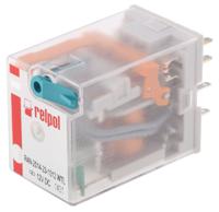 r4n-2014-23-1012-wtl Relpol Plug In Power Relay, 12V dc Coil, 6A Switching Current, 4PDT