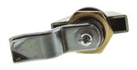 0025012 Euro-Locks a Lowe & Fletcher group Company Camlock, 16.1mm Panel-to-Tongue, 20.1 x 22.5mm Cutout, Key Unlock