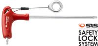 89tx40sls Facom 1-Piece Torx Key, T40 Size, P Shape, Long, Short Arm