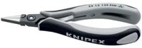 34-12-130-esd Knipex 34 12 Electronics Pliers, Flat Nose Pliers, 130 mm Overall, Straight Tip, 22mm Jaw, ESD