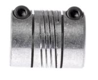 725162020 Huco Beam Coupling, 16mm Outside Diameter, 5mm Bore, 20.3mm Length Coupler
