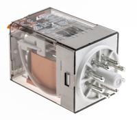 601282300040 Finder Plug In Power Relay, 230V ac Coil, 10A Switching Current, DPDT