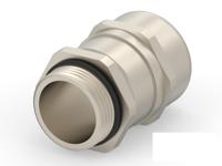 1sng613010r0000 Entrelec 1SNG Series Brass Brass, CR, NBR Cable Gland, M25 Thread, 13mm min., 18mm max., IP66, IP68