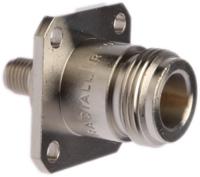 r191381000 Radiall Straight 50Ω RF Adapter N Socket to SMA Socket 11GHz